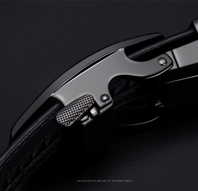 Automatic Buckle - Men's Genuine Leather Belt