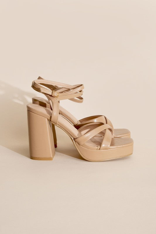 VALOR - CROSS ANKLE STRAP Sandals For women