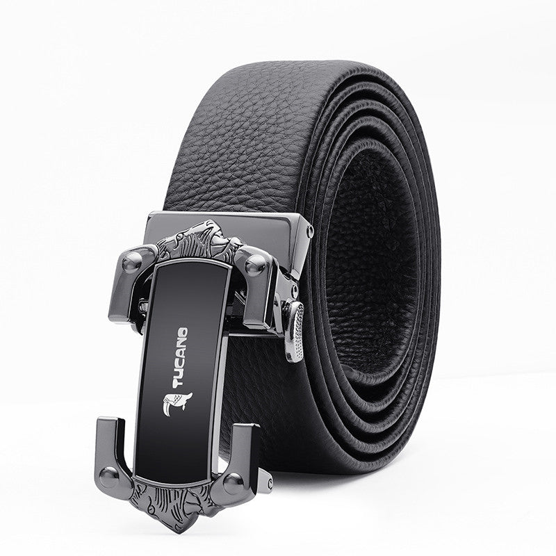 Japanese Modern Style - Genuine Leather Men's Belt - Ashour Shoes