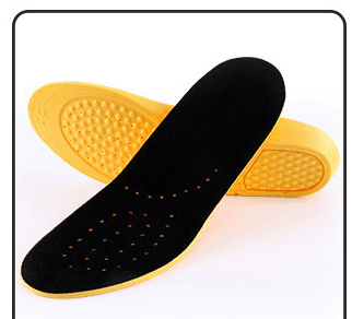 MassageBean Cushioned Sports Insoles - Athletes Running Insoles - Ashour Shoes