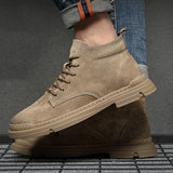 The Martinelli - Leather Ankle Boots For Men - Fall/Winter Boots - Ashour Shoes