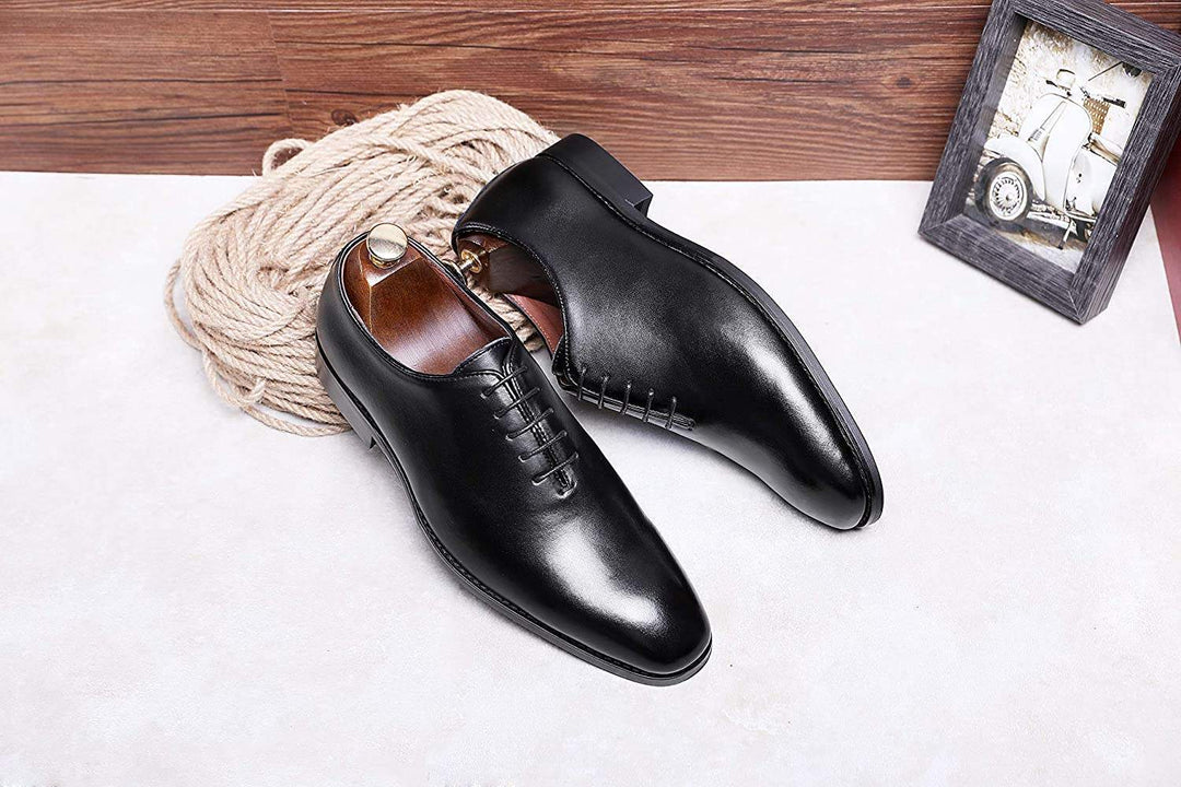 Ashour's 1954 Signature Whole cut Leather Dress Shoes - Ashour Shoes