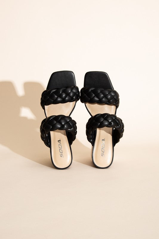 BUGGY - BRAIDED STRAP Heeled Sandals for Women