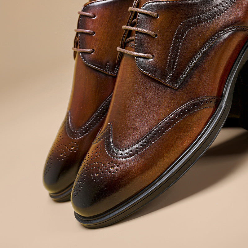 Sabino Deck - Men's Leather Derby Dress Shoes