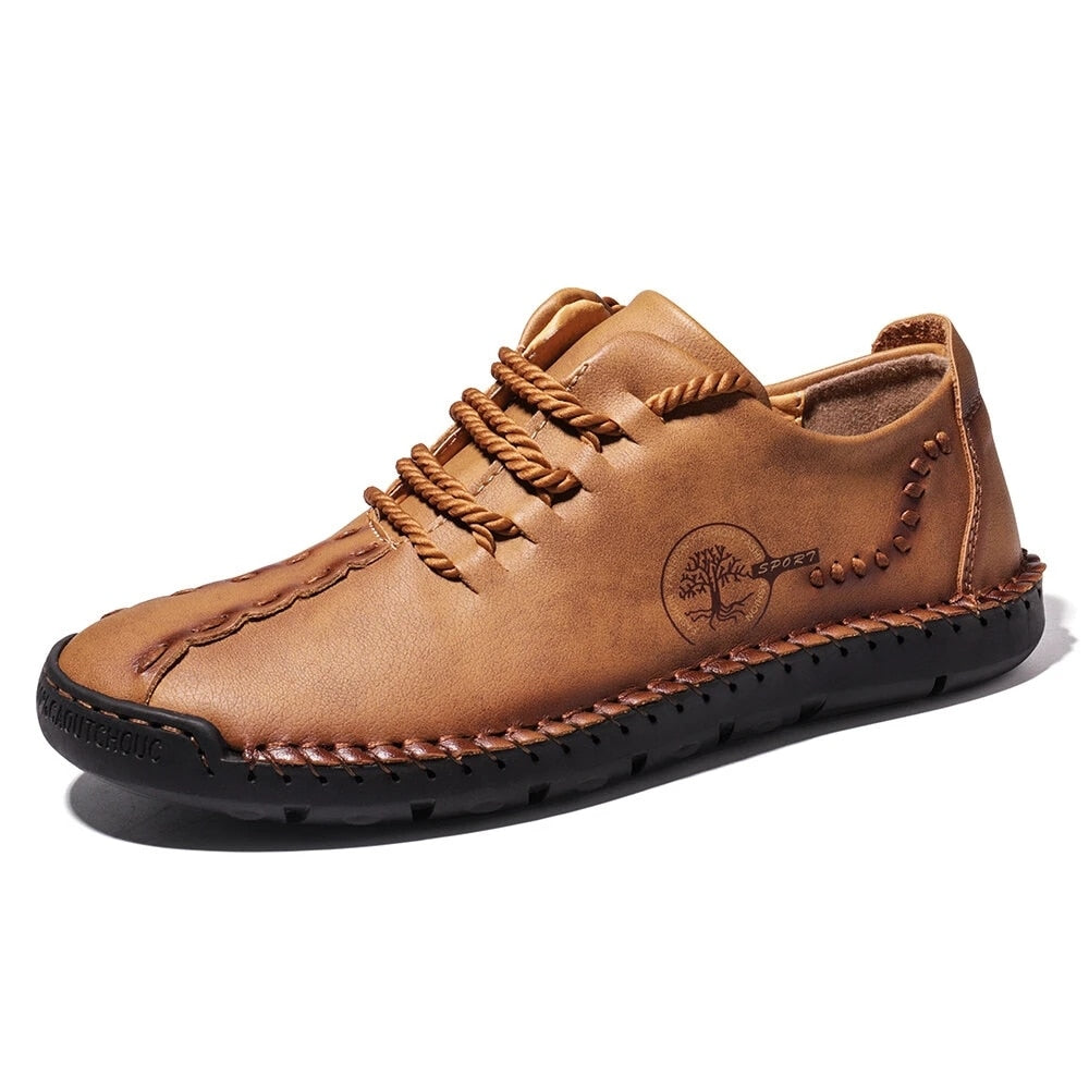 The Jungla - Hand-stitched Leather Shoes For Men - Ashour Shoes