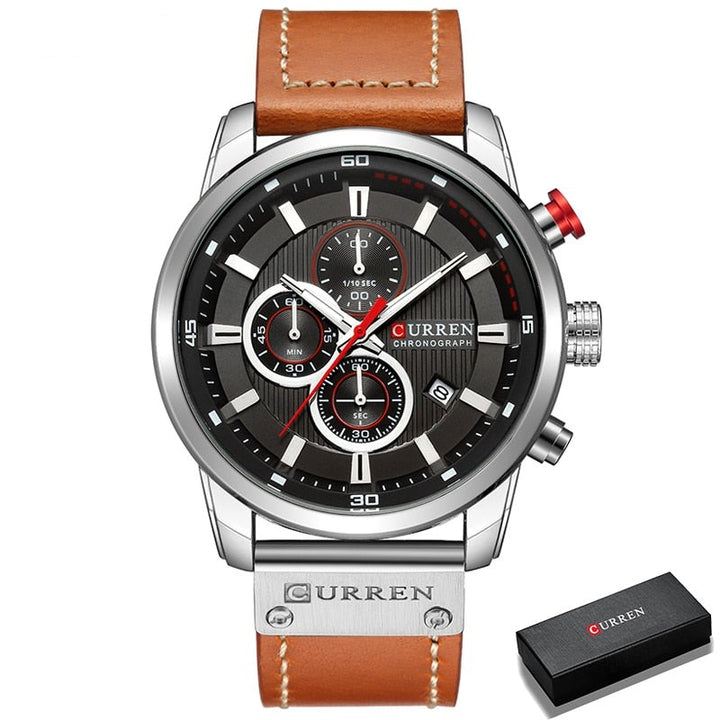 The CURREN- Elegant Design Handmade Luxury Watch For Men (limited time) - Ashour Shoes