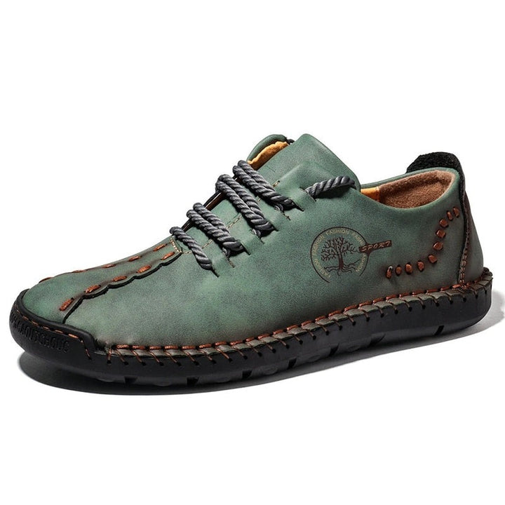 The Jungla - Hand-stitched Leather Shoes For Men - Ashour Shoes