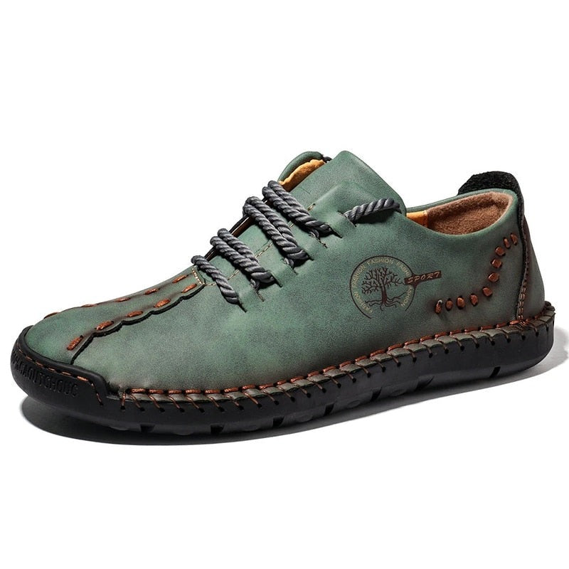 The Jungla - Hand-stitched Leather Shoes For Men