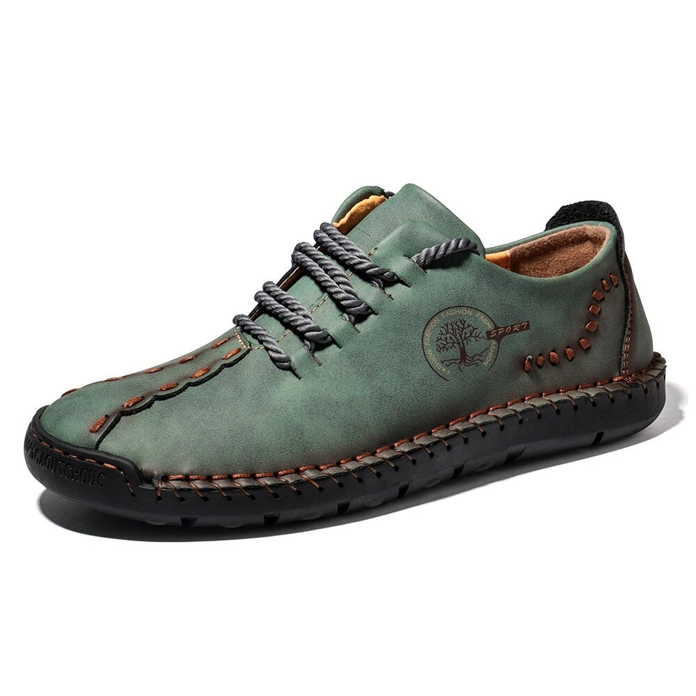 The Jungla - Hand-stitched Leather Shoes For Men