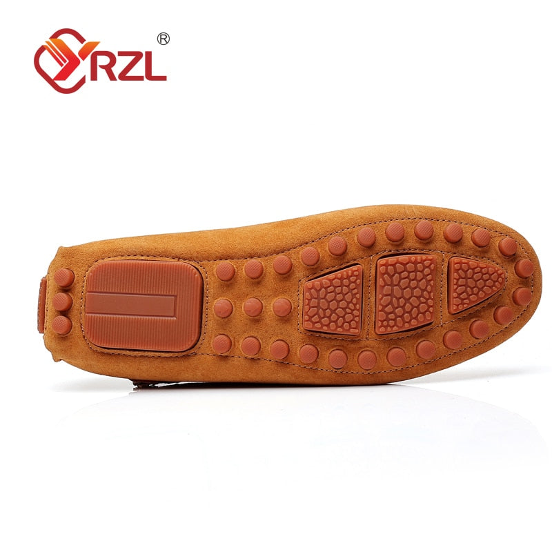 the YRZIL - Classic Men's Moccasins Loafers - Ashour Shoes