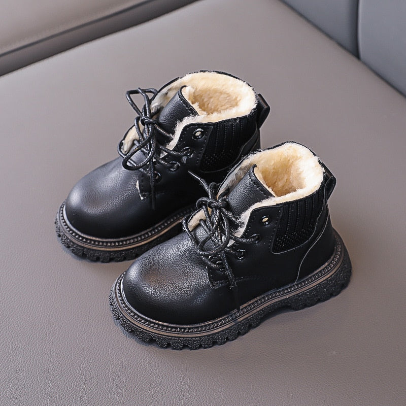 The Cuccio2 - Elegant Kids Boots. Winter Boots With Plush - Ashour Shoes