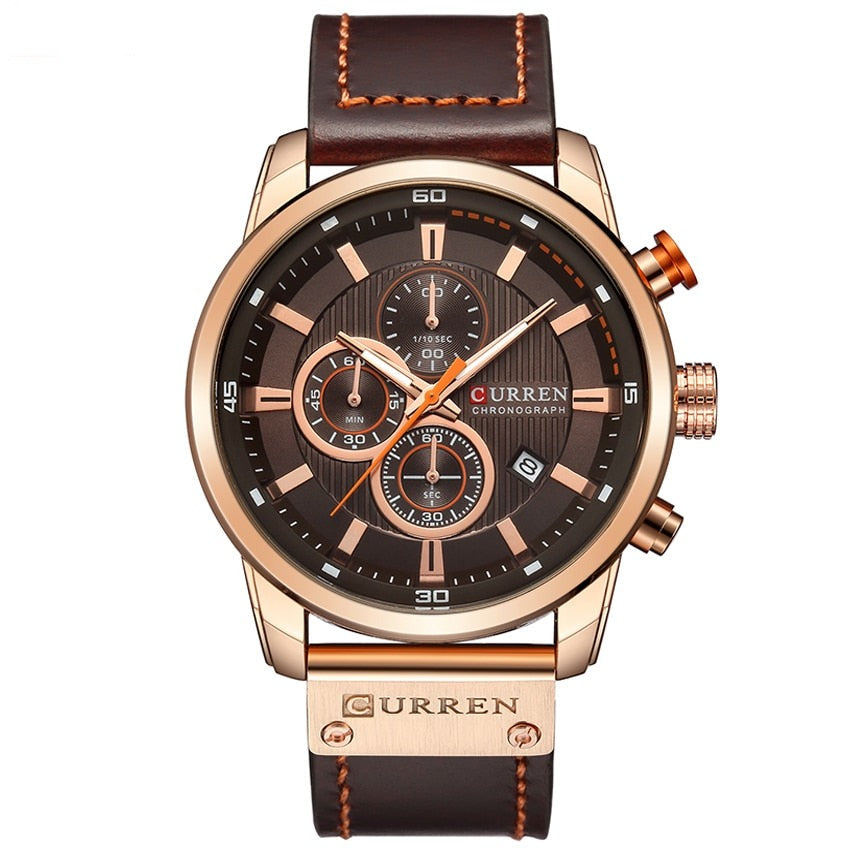 The CURREN- Elegant Design Handmade Luxury Watch For Men (limited time) - Ashour Shoes