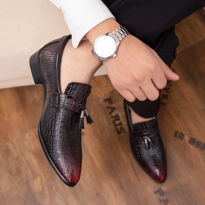 Volcanissimo - Tassel Leather Loafers for Men - Ashour Shoes