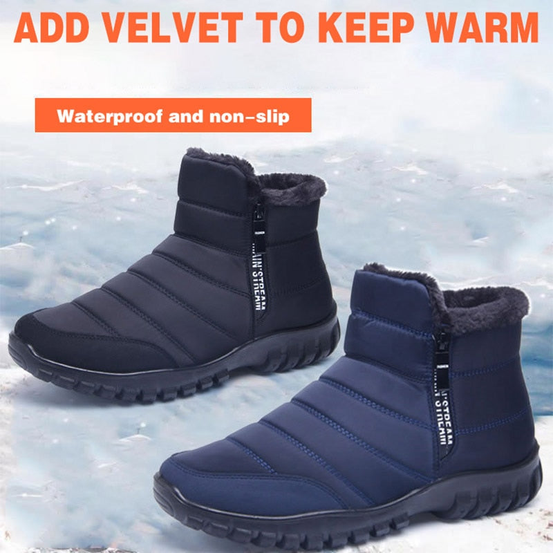 2022 Unisex Winter Ankle Boots - Zipper Boots for the Winter (unisex snow boots)