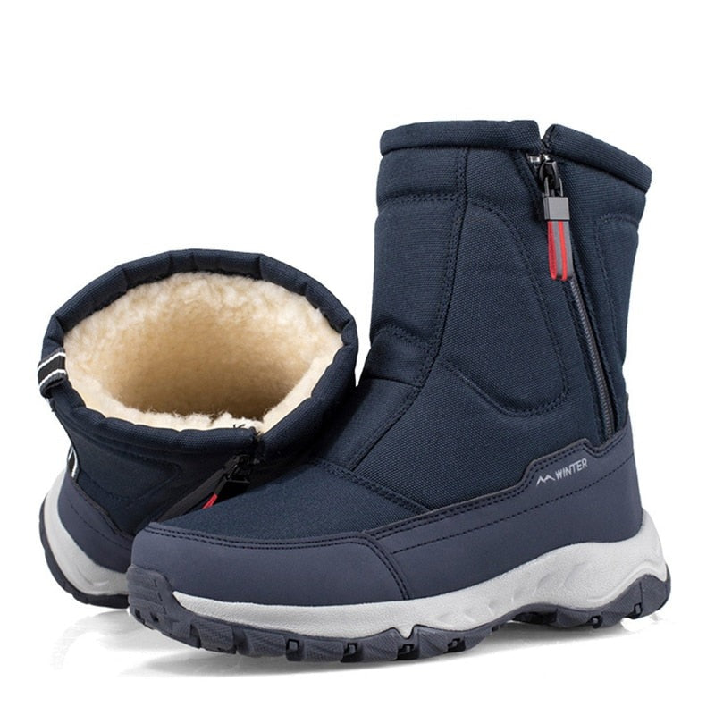 The Gilada - Unisex Winter Boots (Side Zipper Snow Boots)
