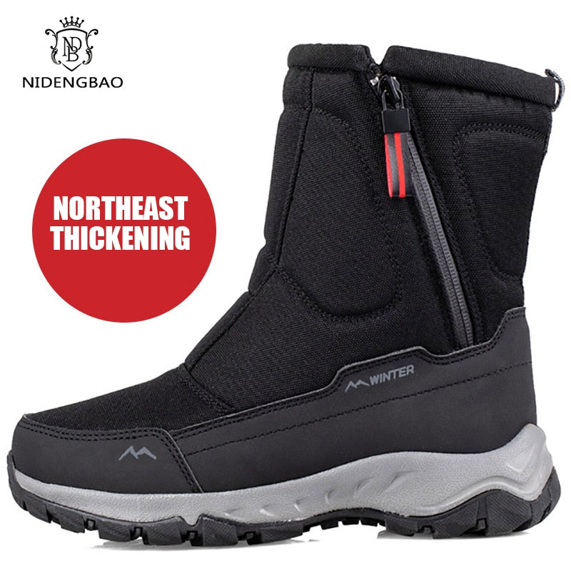 The Gilada - Unisex Winter Boots (Side Zipper Snow Boots)