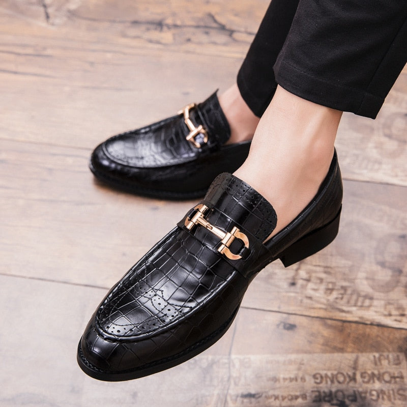 The Tamer - Italian Style Alligator Leather Loafers For Men