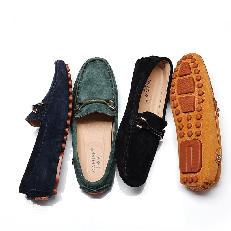 the YRZIL - Classic Men's Moccasins Loafers - Ashour Shoes