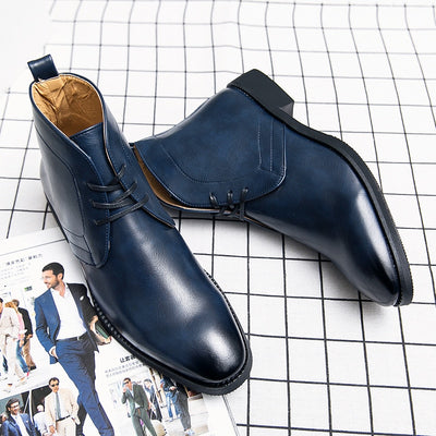 The Misalawa - Leather Ankle Boots For Men