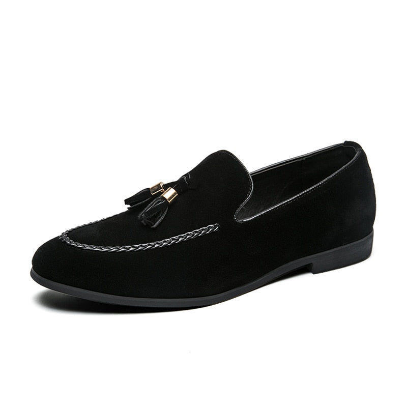 il Lusso 2 - Italian Style Patent Leather Loafers for Men - Ashour Shoes