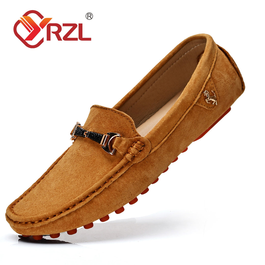 the YRZIL - Classic Men's Moccasins Loafers - Ashour Shoes