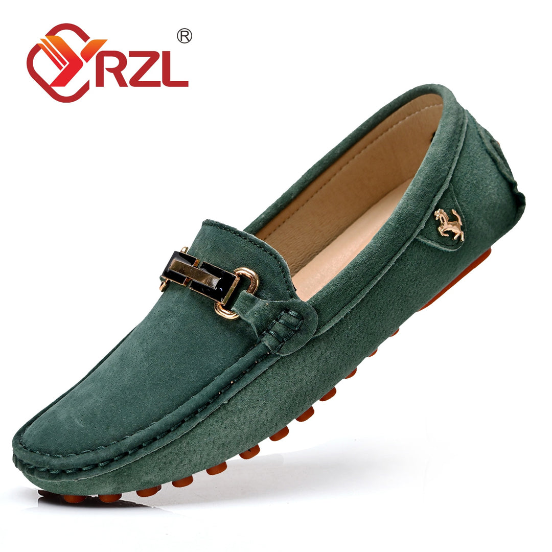 the YRZIL - Classic Men's Moccasins Loafers - Ashour Shoes