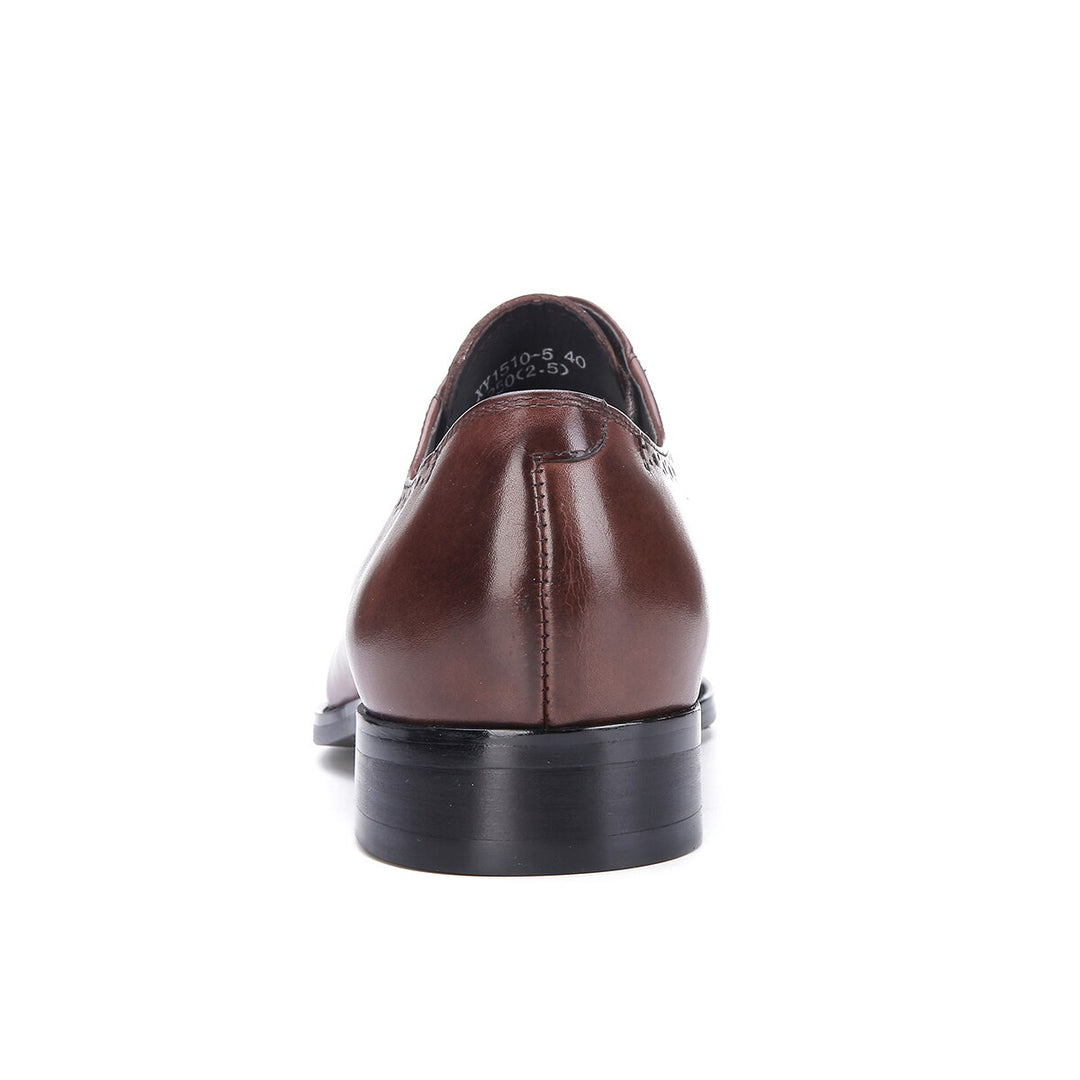 il Ottimo - Classic Leather Captoe Oxford Dress Shoes - Ashour Shoes