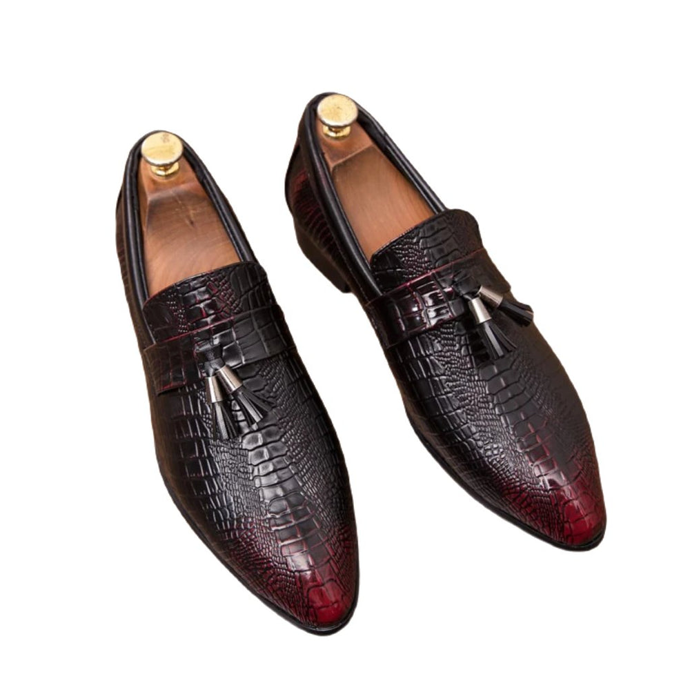 Volcanissimo - Tassel Leather Loafers for Men - Ashour Shoes