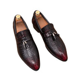 Volcanissimo - Tassel Leather Loafers for Men - Ashour Shoes