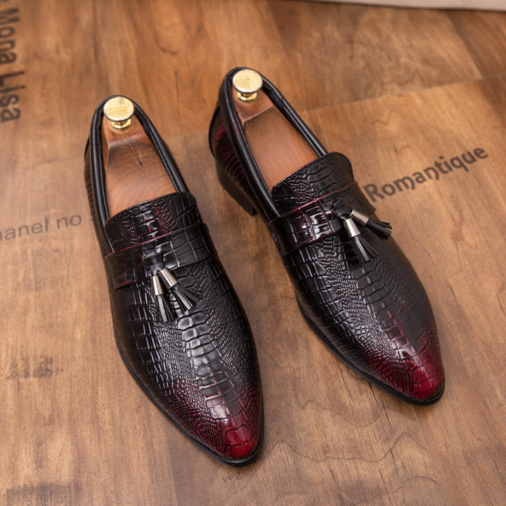 Volcanissimo - Tassel Leather Loafers for Men - Ashour Shoes