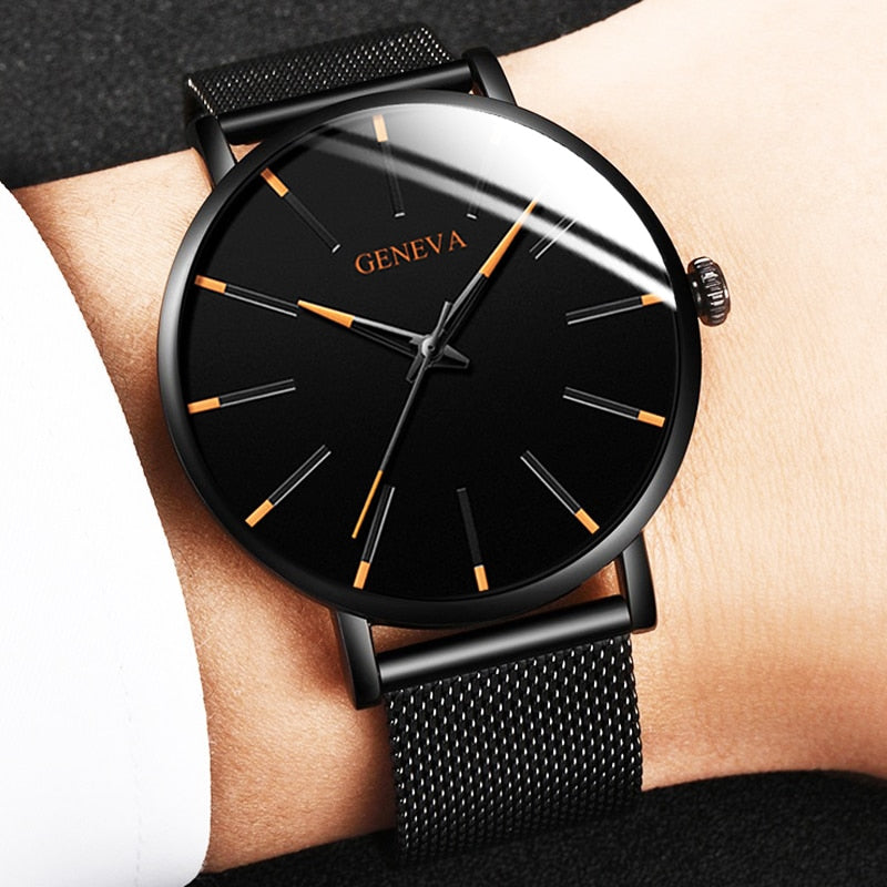 The Medesimo - Minimalist Design Handmade Luxury Watch For Men (limited time) - Ashour Shoes