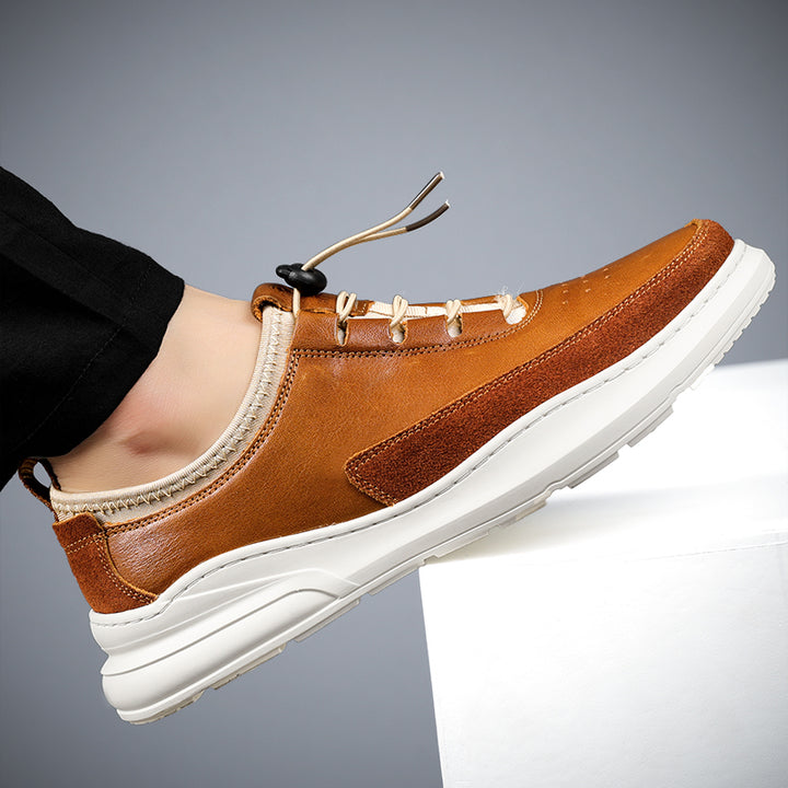 The Lombardo - Genuine Leather Casual Sneakers For Men