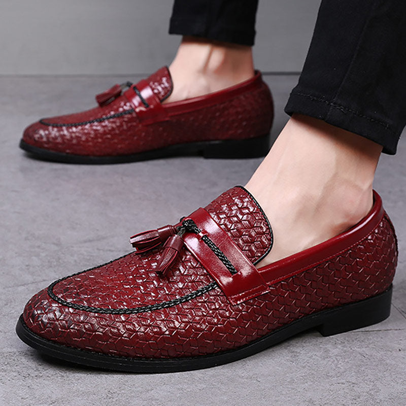 Lo Stilista - Luxury Italian Style Tassel Leather Loafers For Men