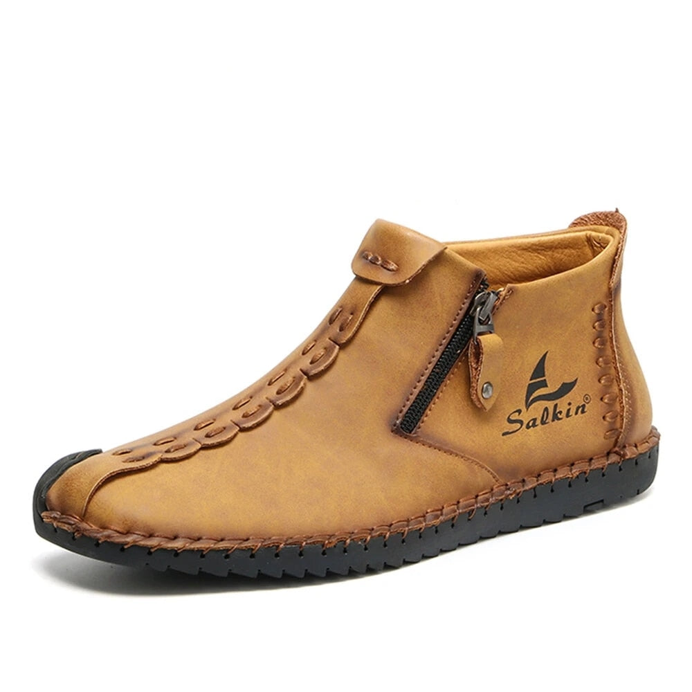 The Jungla Boots - Hand-stitched Eco Leather Boots For Men