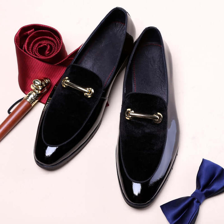 il Lusso - Original Italian Style Elegant Leather Loafers for Men (Dress Shoes)
