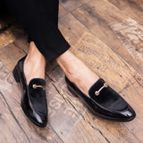 il Lusso - Original Italian Style Elegant Leather Loafers for Men (Dress Shoes)