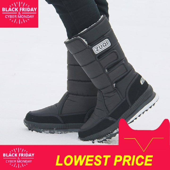 The Gilada3 - Thick Wool Snow Boots (unisex) - Ashour Shoes