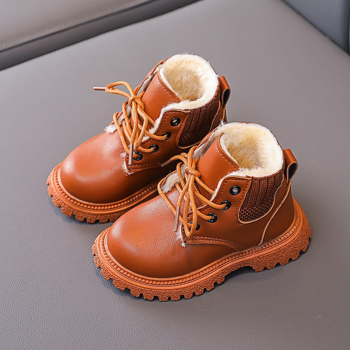 The Cuccio2 - Elegant Kids Boots. Winter Boots With Plush - Ashour Shoes