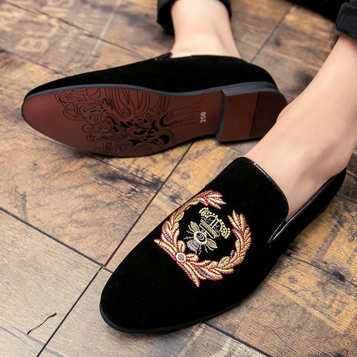 Royal Suede 2 - Luxury Suede Leather Loafers - Ashour Shoes