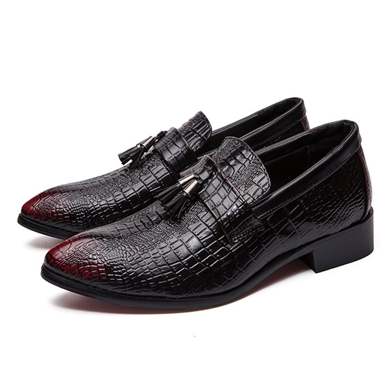 Volcanissimo - Tassel Leather Loafers for Men - Ashour Shoes