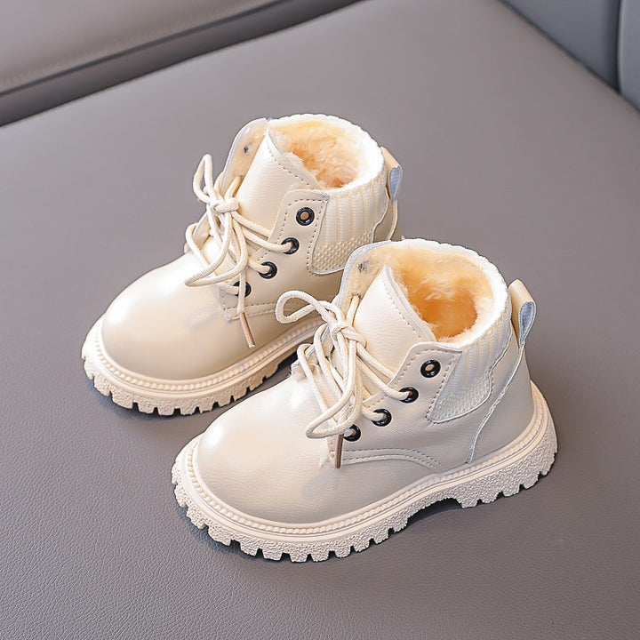 The Cuccio2 - Elegant Kids Boots. Winter Boots With Plush - Ashour Shoes