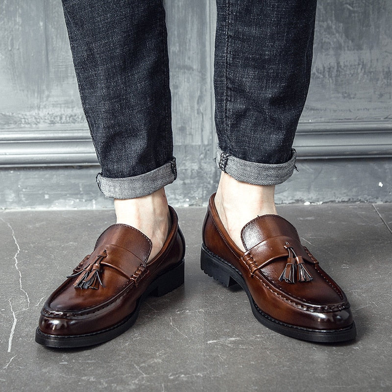 The Zero - Luxury Leather Loafers For Men