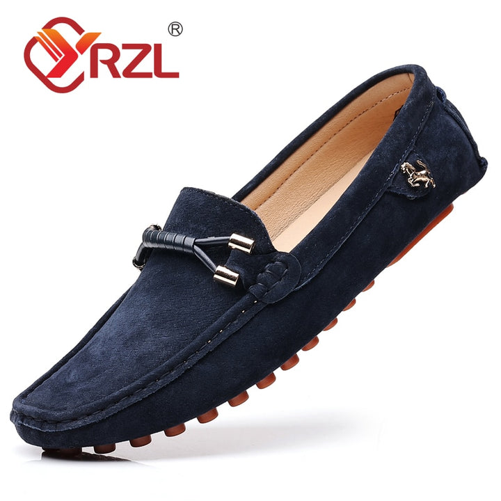 the YRZIL - Classic Men's Moccasins Loafers - Ashour Shoes