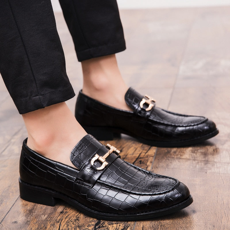 The Tamer - Italian Style Alligator Leather Loafers For Men