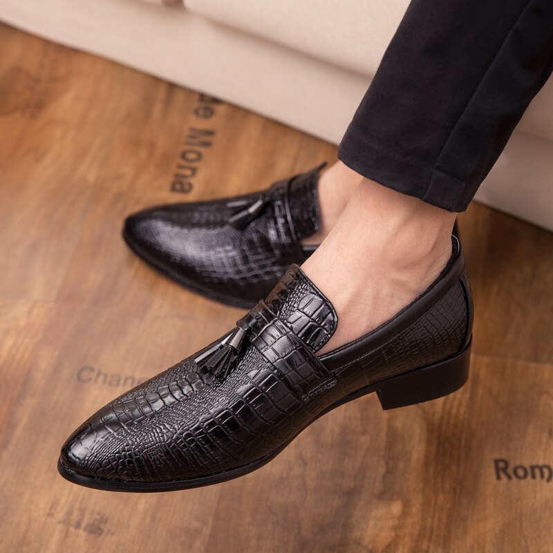 Volcanissimo - Tassel Leather Loafers for Men - Ashour Shoes