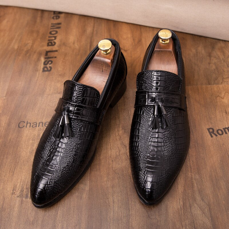 Volcanissimo - Tassel Leather Loafers for Men - Ashour Shoes