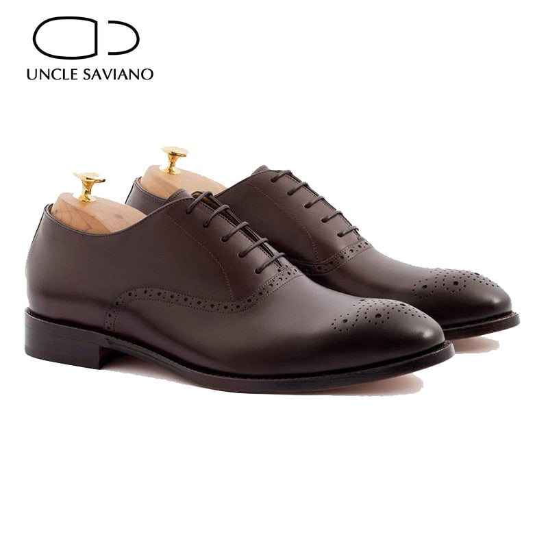 The Zio - Classic Leather Oxford Dress Shoes For Men