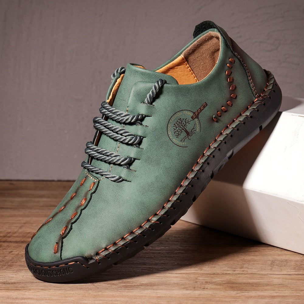 The Jungla - Hand-stitched Leather Shoes For Men