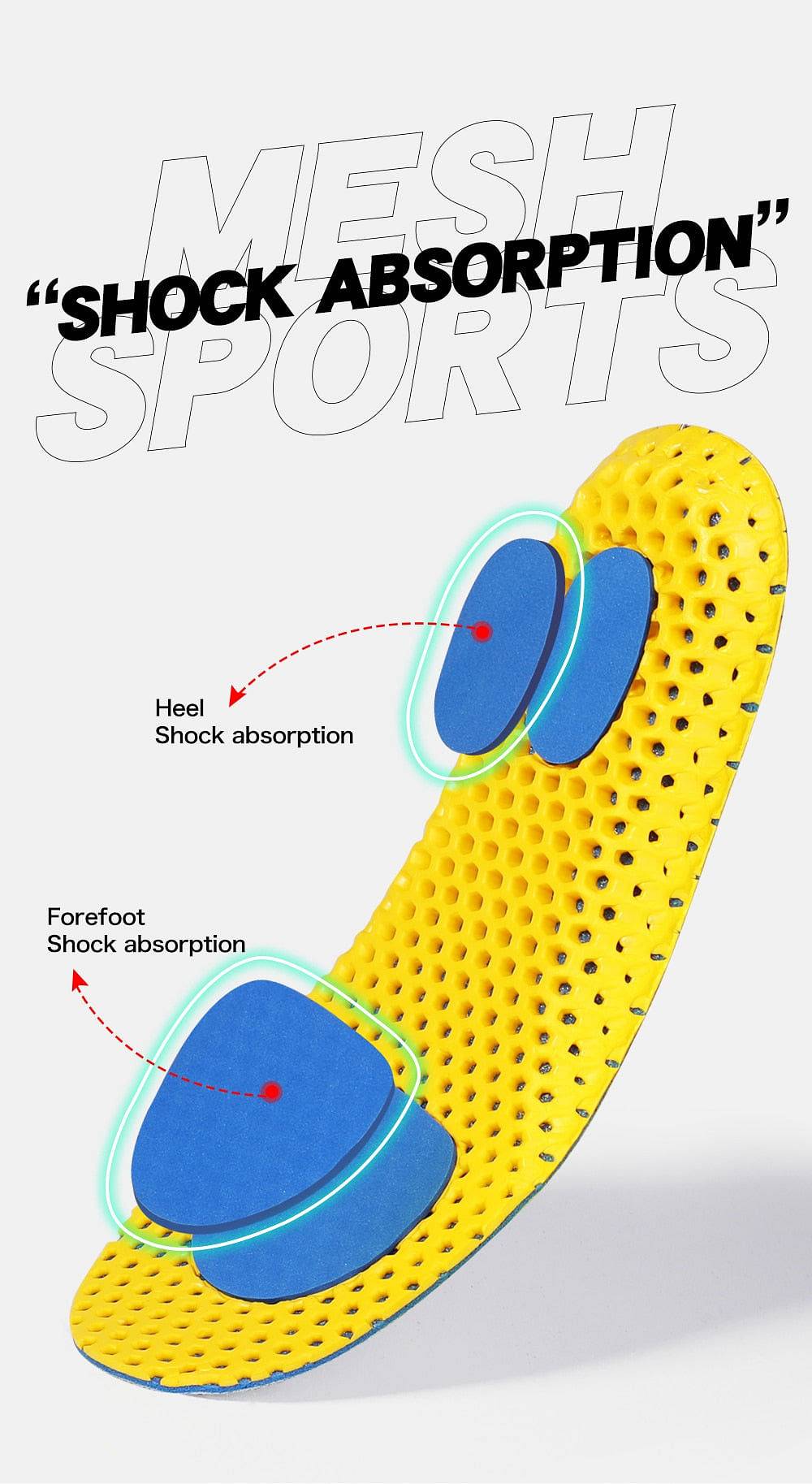 ComfySteps - Ashour's Shock Absorbent Memory Foam Insoles - Ashour Shoes