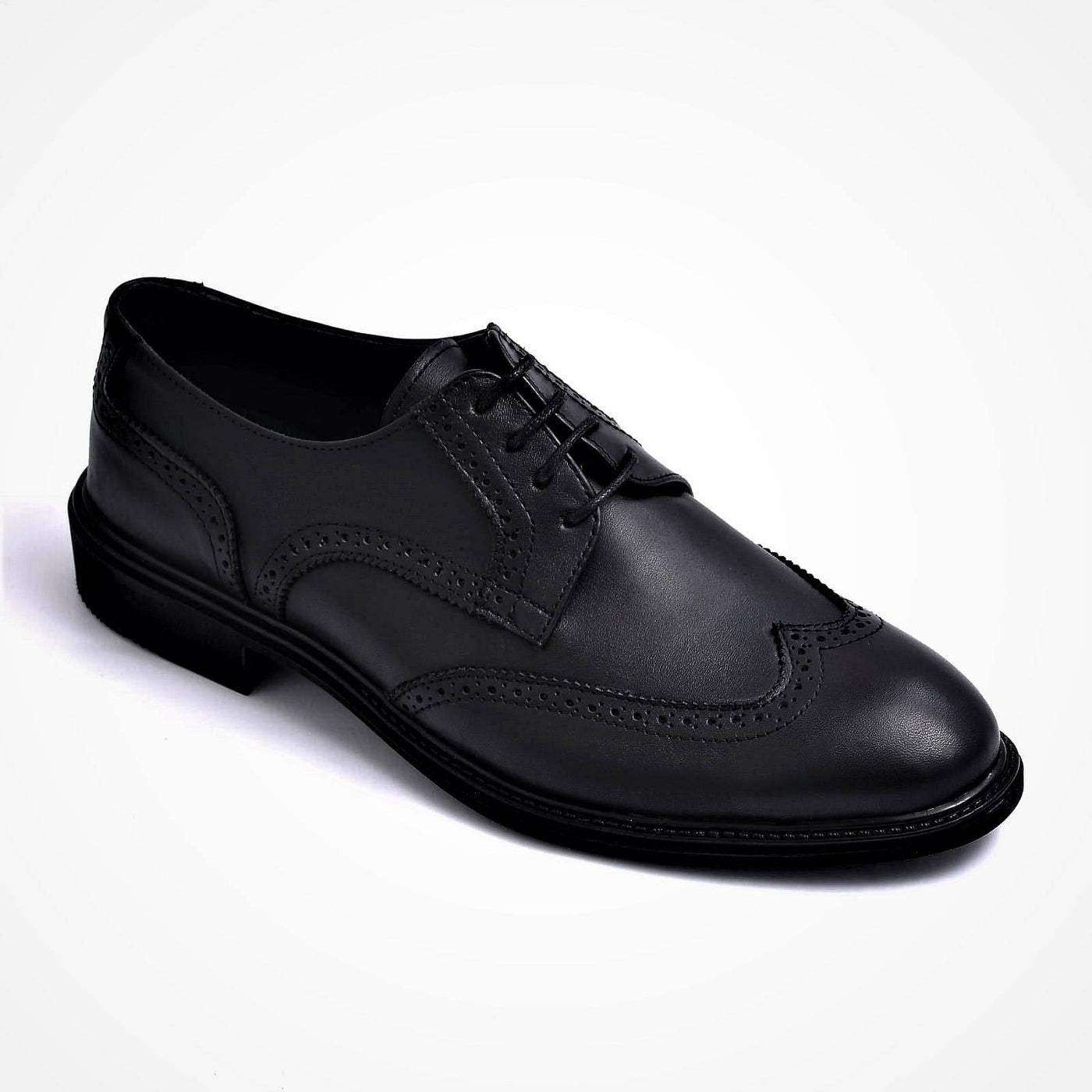 1954 Timeless Wingtip Brogue Oxford - Men's leather Dress Shoes (Signature Collection) - Ashour Shoes